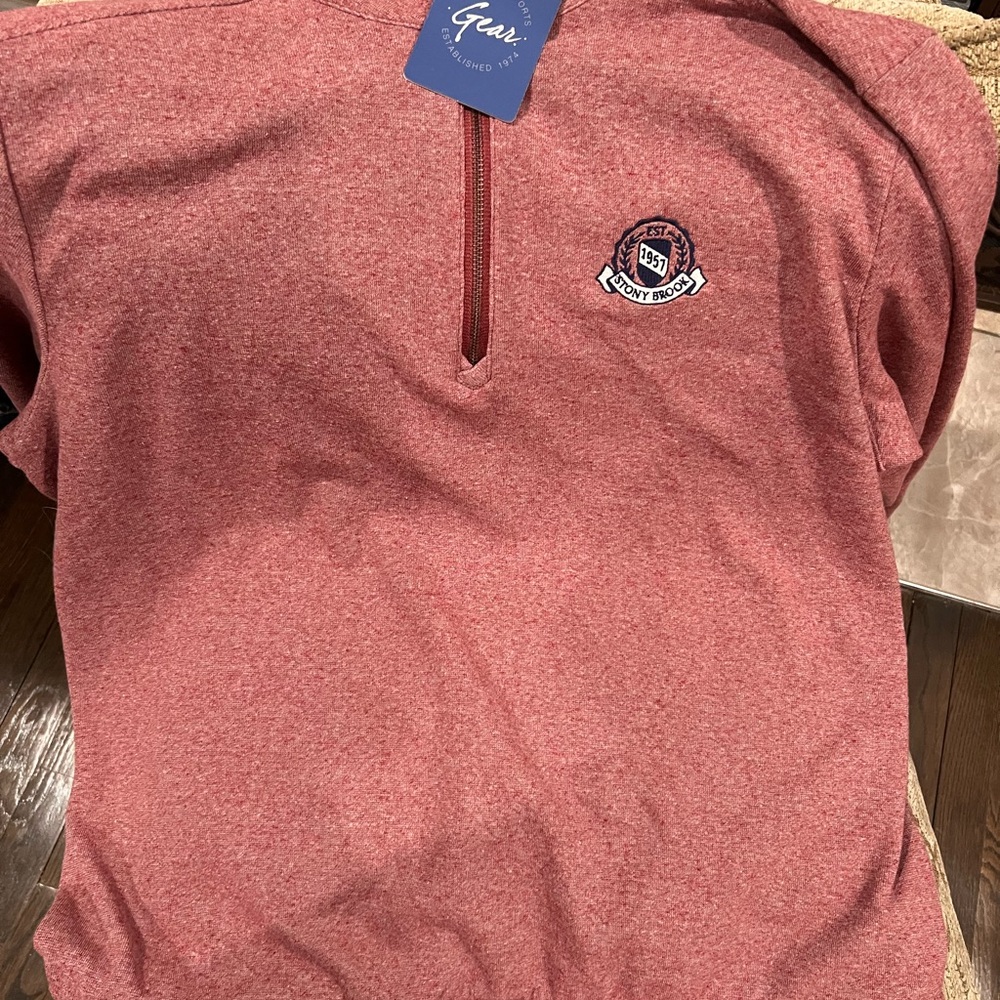 New Stony Brook University Quarter-Zip Pullover XXL